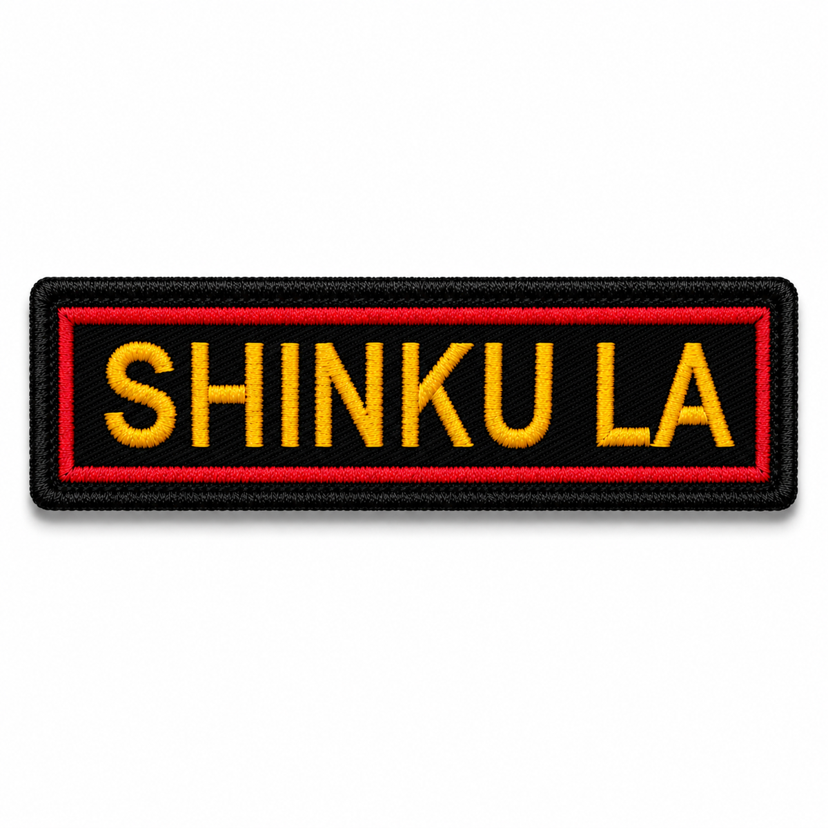 Shinku La Expedition Embroidery Patch – 1 × 4 Inches