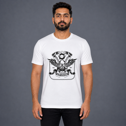 Eagle With Skull T- Shirt