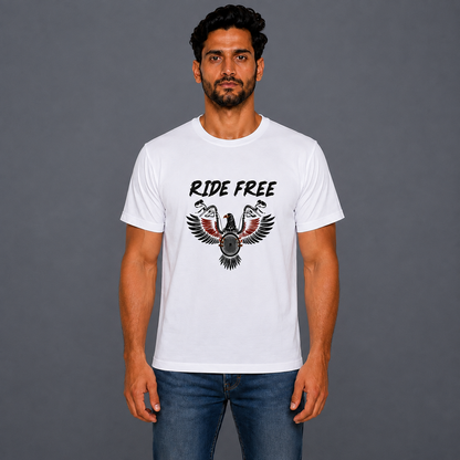 Ride Free Biker T-shirt