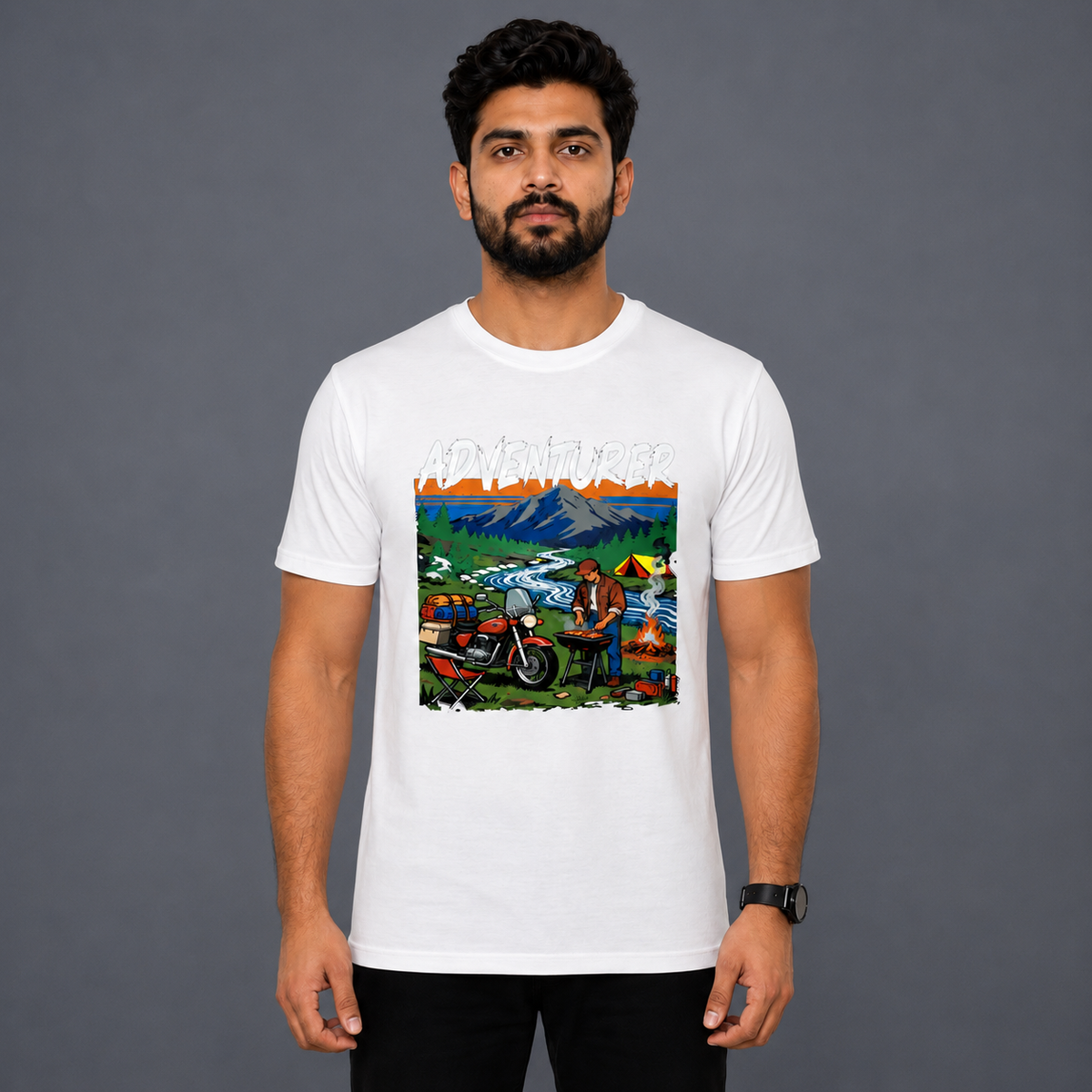 Adventurer Biker T-shirt