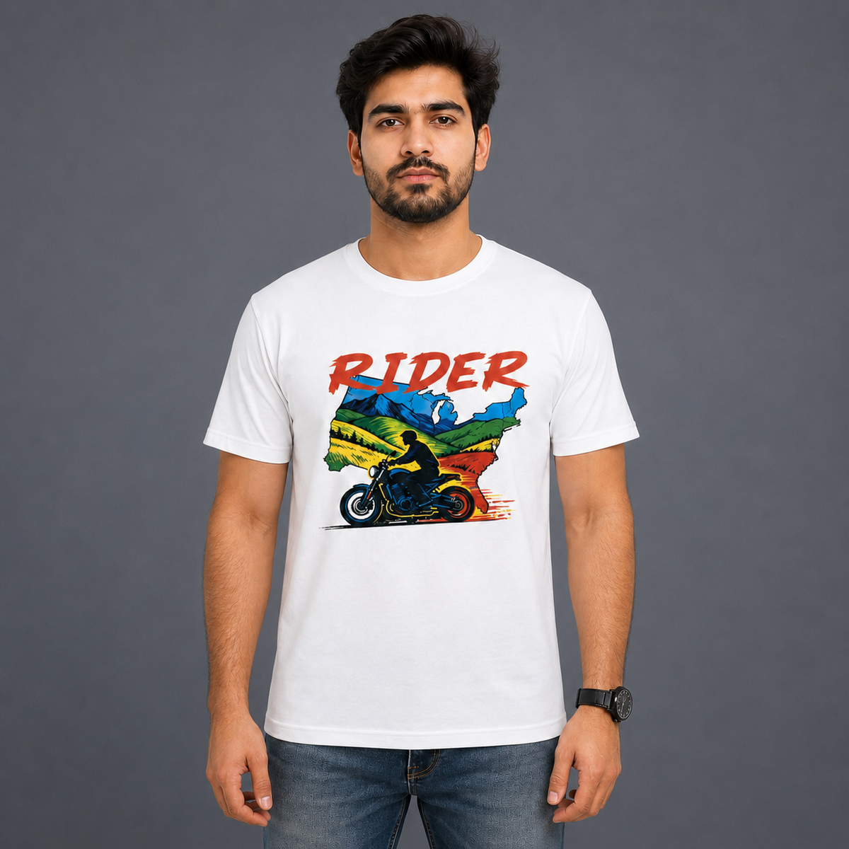 Rider Biker T-shirt