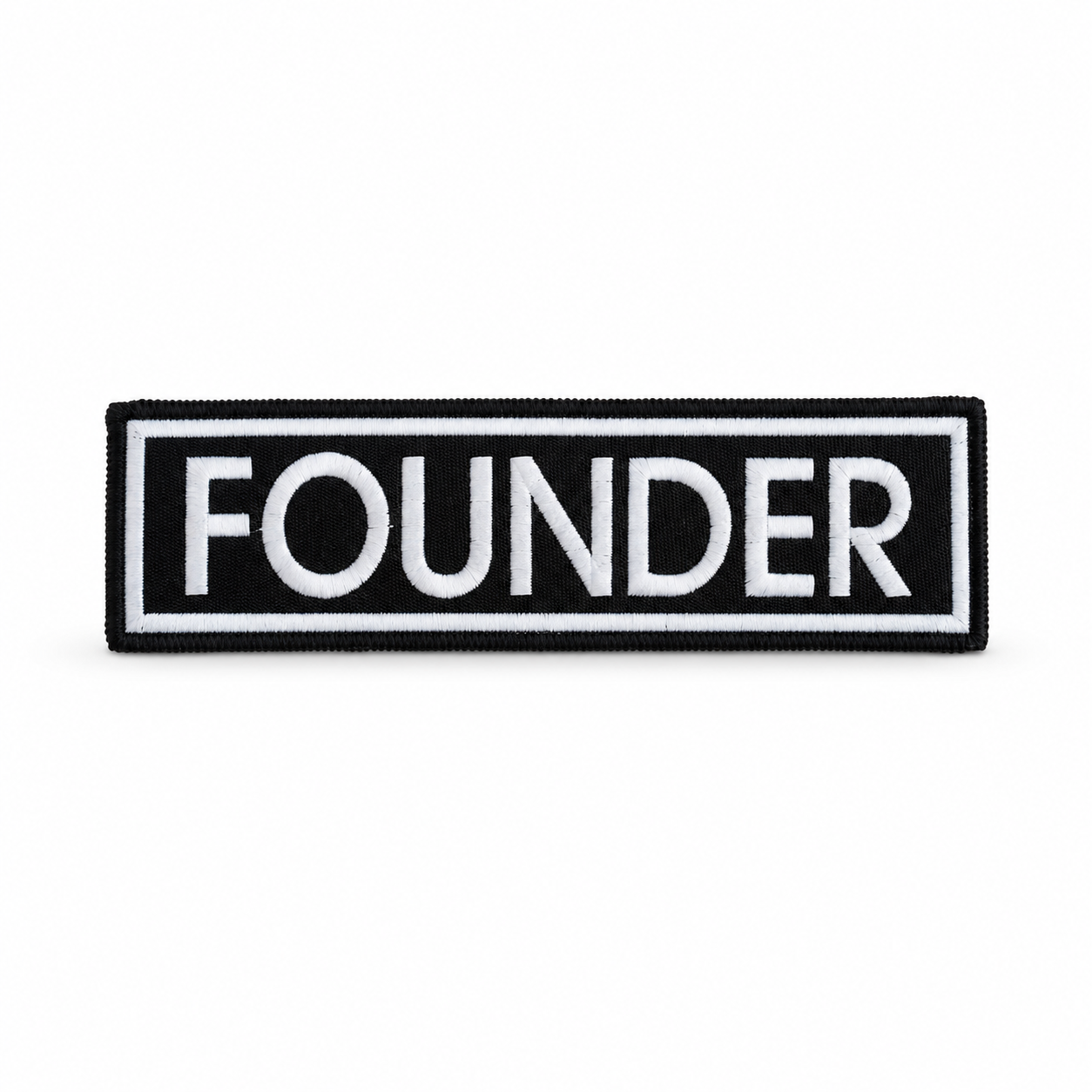 Founder Back Embroidery Patch