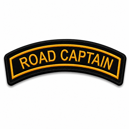 Road Caption Front Embroidery Patch, 4.5*1.5 inches