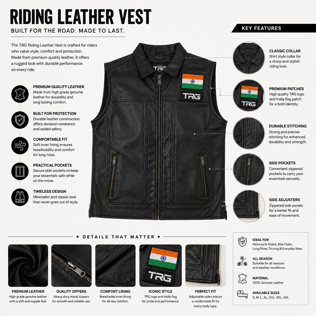 Trg04 Riding Vest