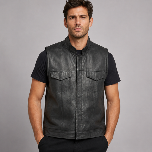 Trg020 Sons Of Anarchy Leather Vest