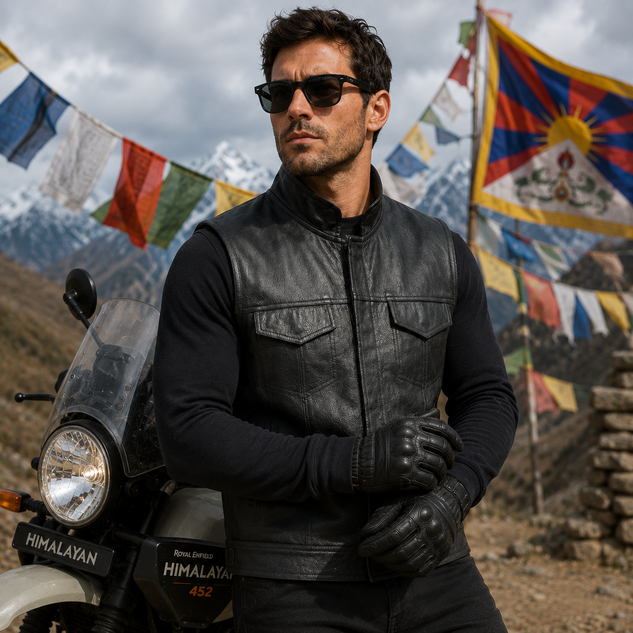 Trg020 Sons Of Anarchy Leather Vest