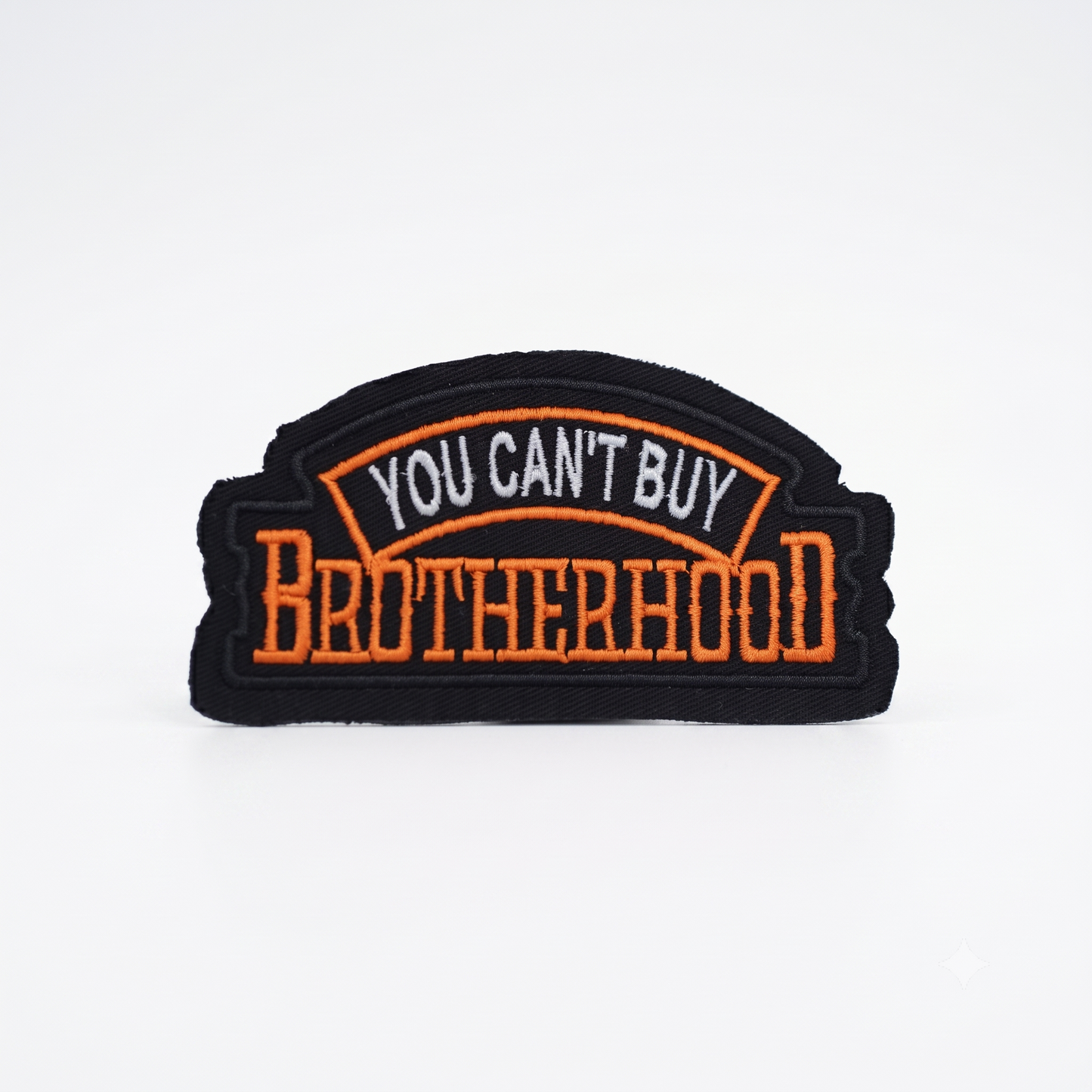 You Can't Buy Brotherhood Premium Embroidered Biker Patch | Iron-On & Sew-On | 2.2 × 4 Inches