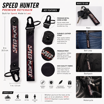 Speed Hunter Keychain