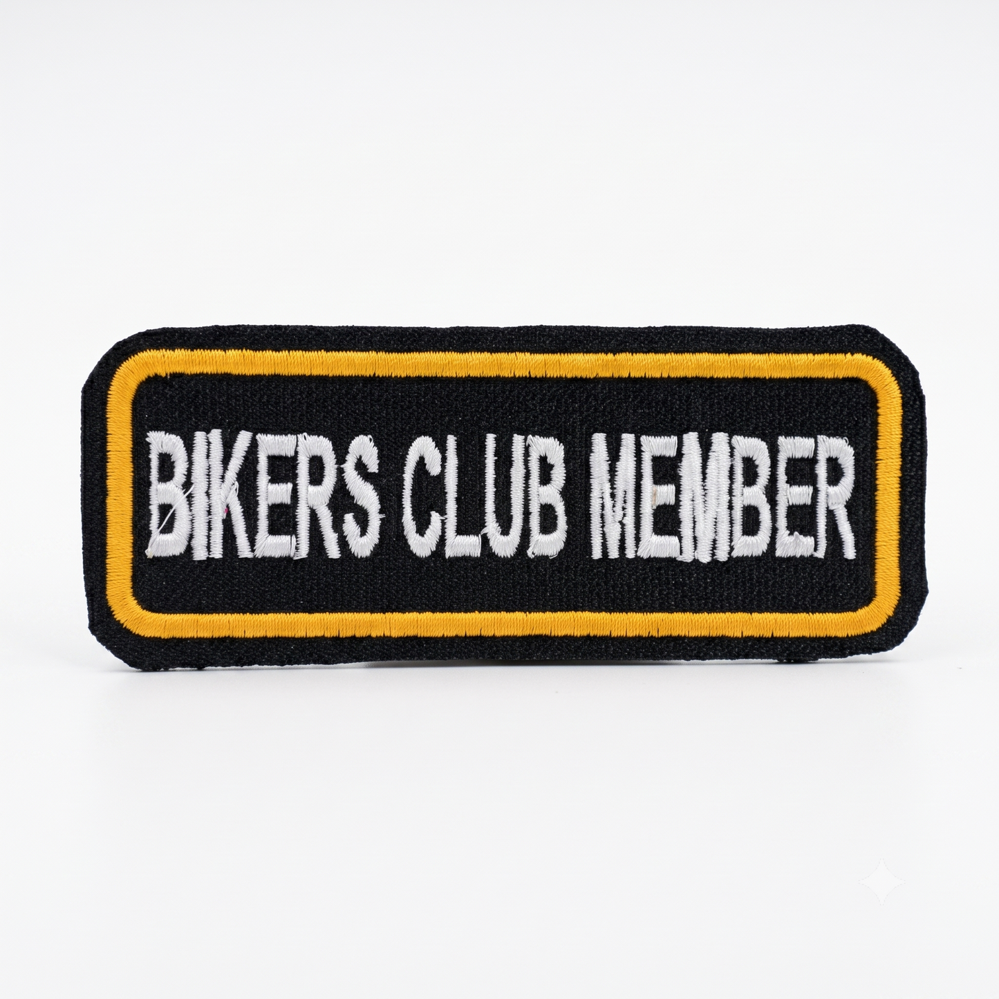 Biker Club Members Embroidered Patch, 3.5*1.3 inches