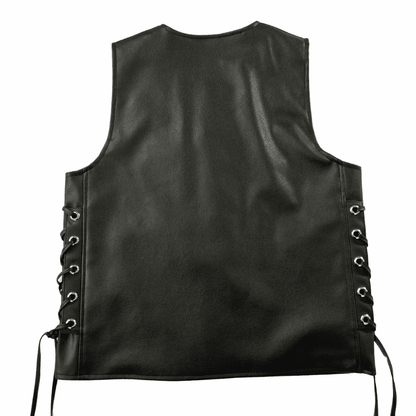 Trg05 faux/synthetic leather riding vest - TRG GEARS
