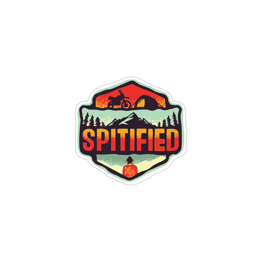 Spitified Sticker 2.5 × 2.5 Inches