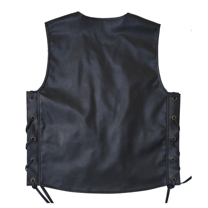 Trg06 Synthetic Leather Vest