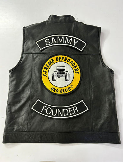 Trg020 Sons Of Anarchy Leather Vest