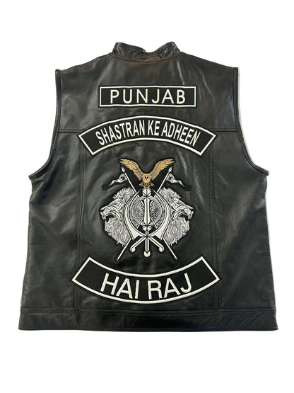 Trg020 Sons Of Anarchy Leather Vest
