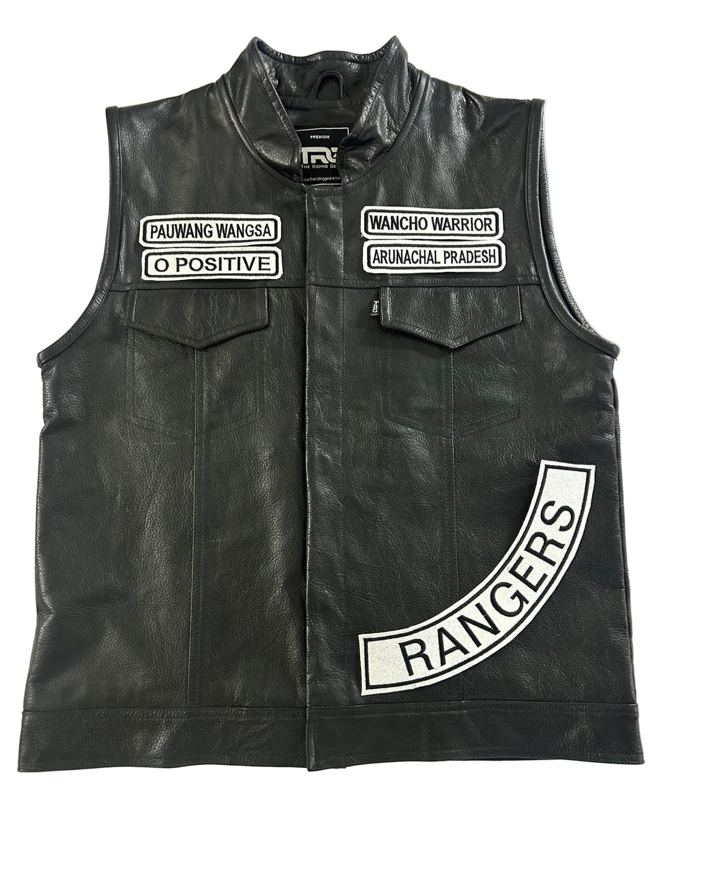 Trg020 Sons Of Anarchy Leather Vest