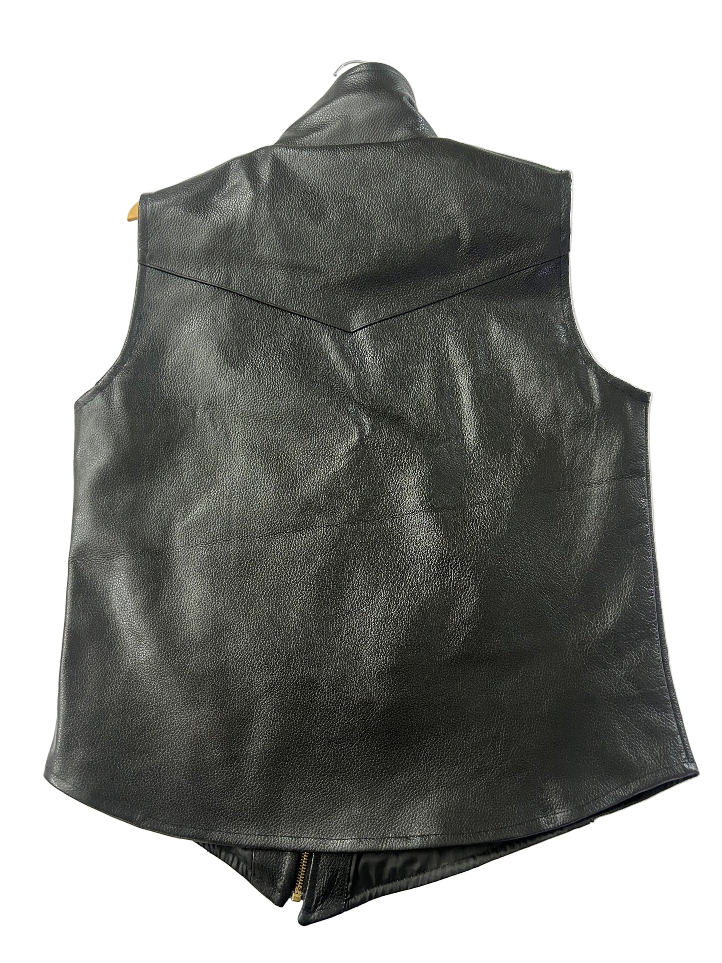Trg021 Iron Edge Leather Vest