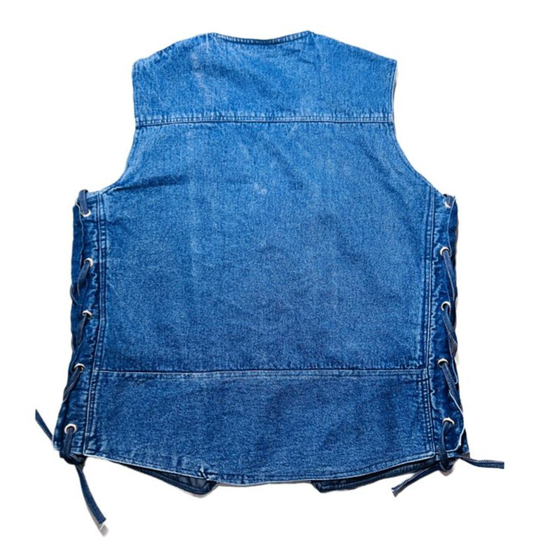 TRG09 COTTON DENIM RIDING VEST