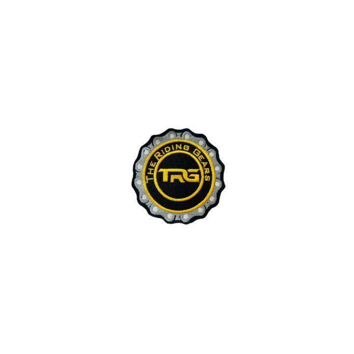 Customised club/solo logo 4*4 inches embroidered patches 2 pcs. - TRG GEARS