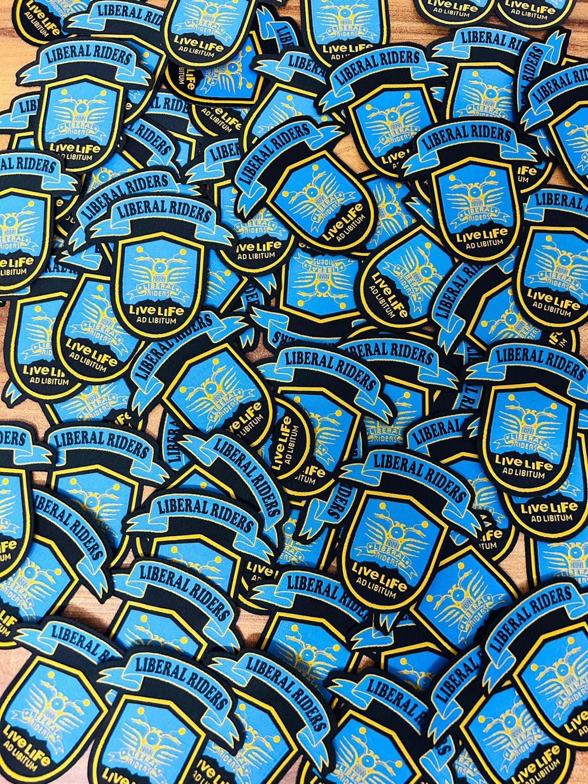 Customized woven patches 3 to 4 inches - TRG GEARS