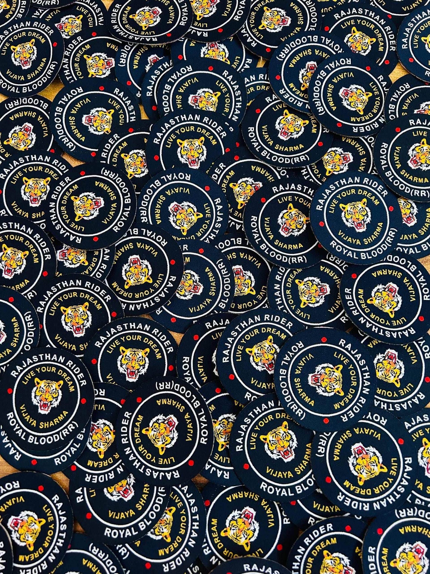 Customized woven patches 2.5 inches - TRG GEARS