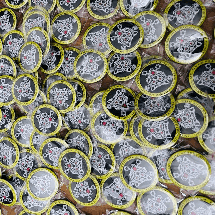 Customized pin badges - TRG GEARS