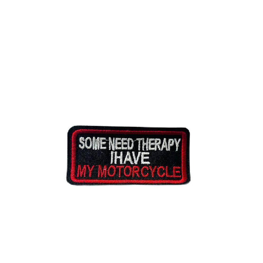 Some need therapy i have my motor cycle patch - TRG GEARS
