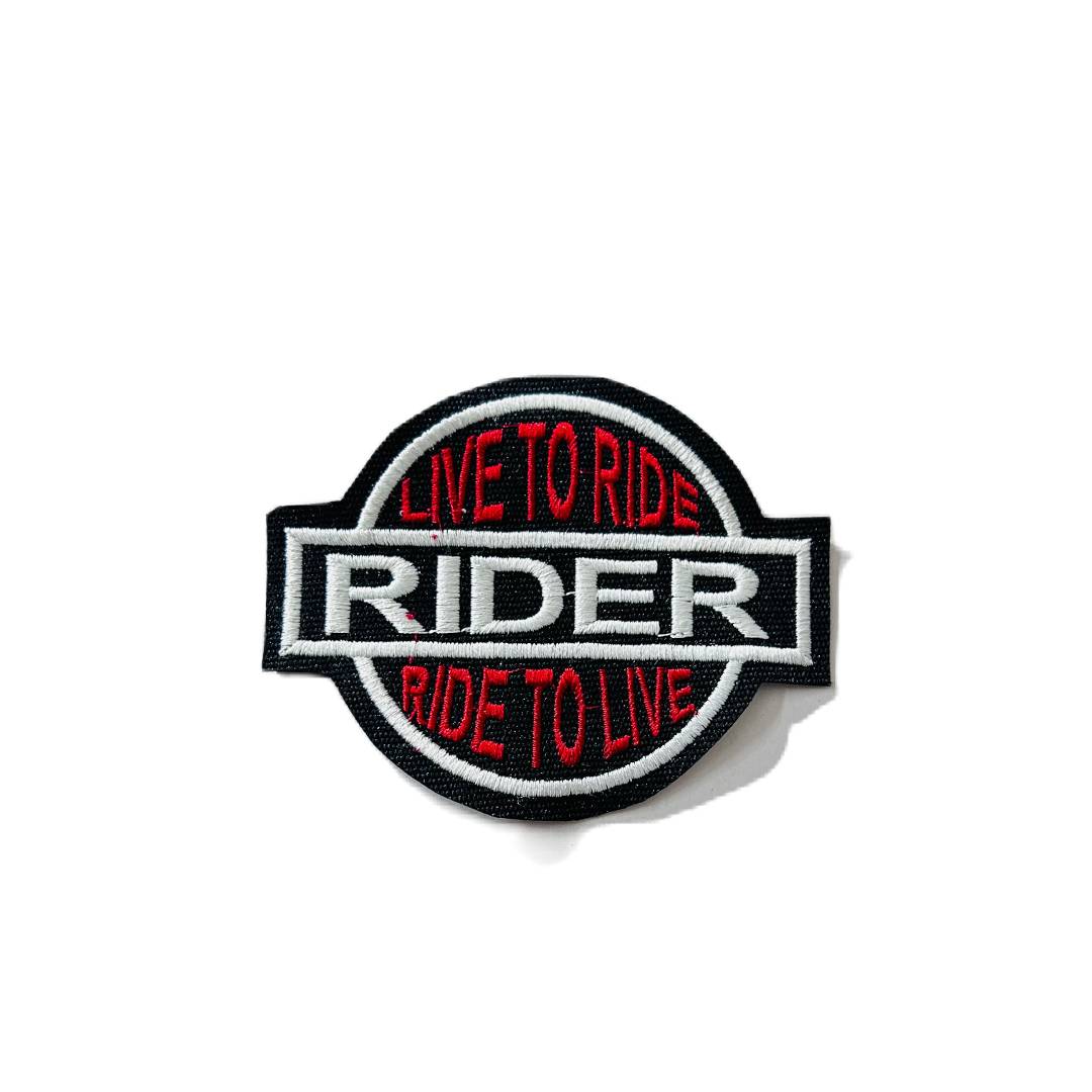 LIVE TO RIDE PATCH