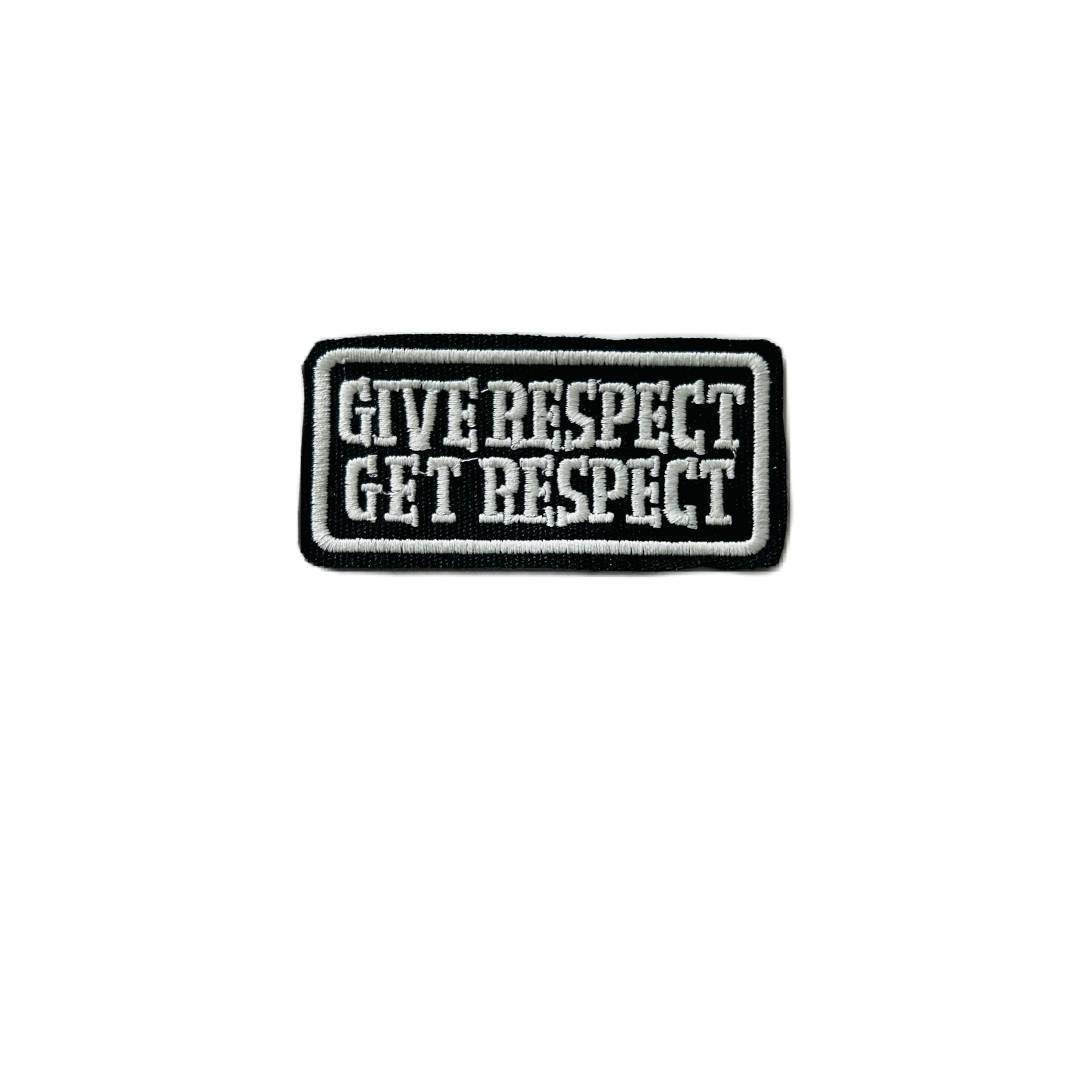 Give respect get respect patch - TRG GEARS