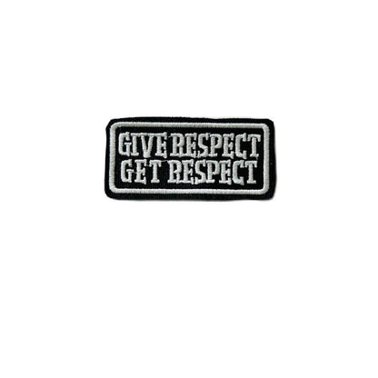 Give respect get respect patch - TRG GEARS