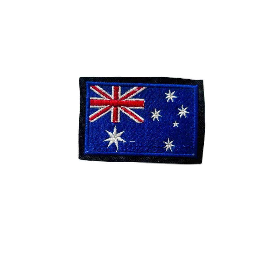 Australia flag embroidered patch 2*3 inches - TRG GEARS