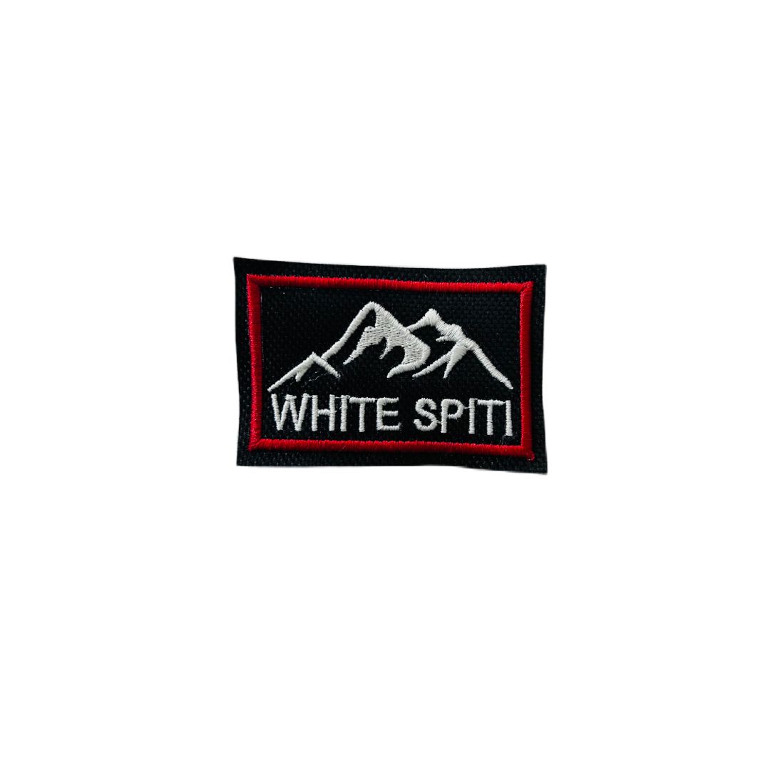 WHITE SPITI EXPEDITION PATCH EMBROIDERED 2*3 INCHES