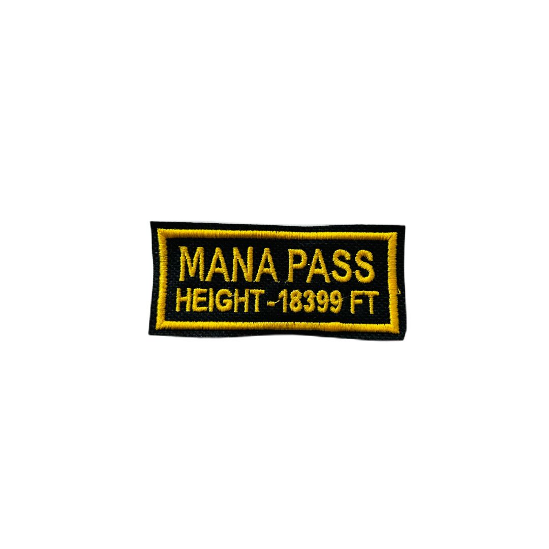 MANA PASS EXPEDITION PATCH EMBROIDERED 1.25*3.25 INCHES