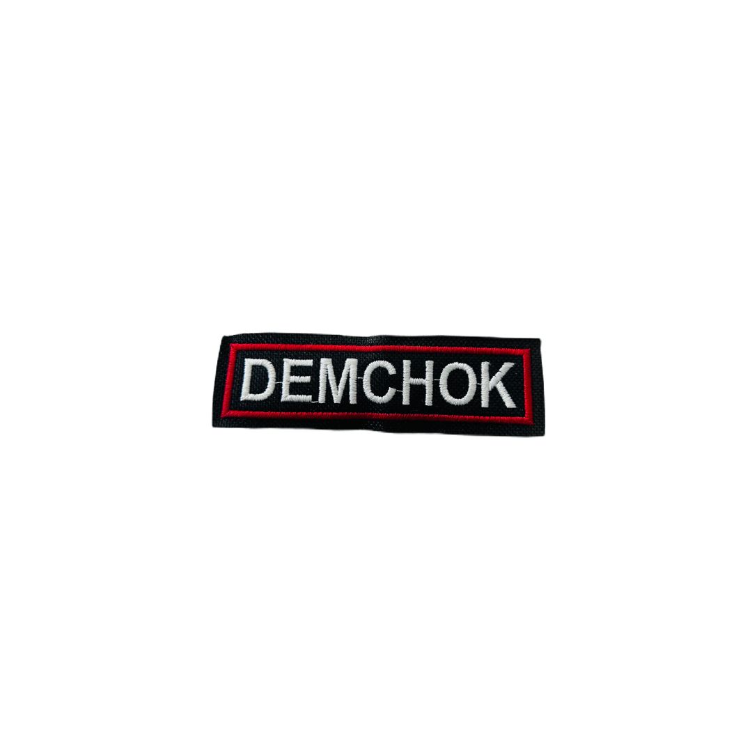 DEMCHOK EXPEDITION PATCH EMBROIDERED 1*4 INCHES