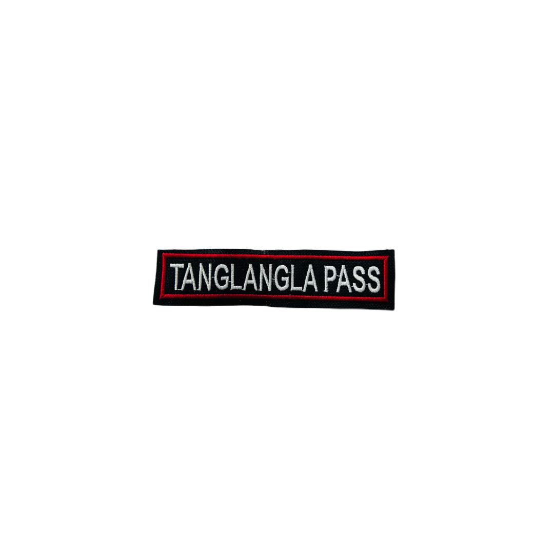 TANGLANGLA PASS EXPEDITION PATCH EMBROIDERED 1*4 INCHES