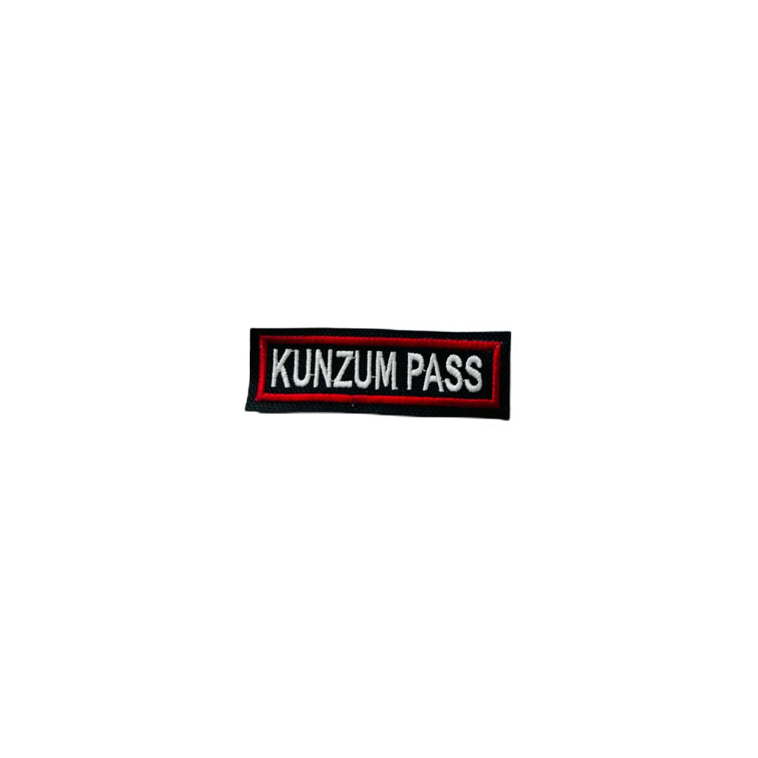 KUNZUM PASS EXPEDITION PATCH EMBROIDERED 1*4 INCHES