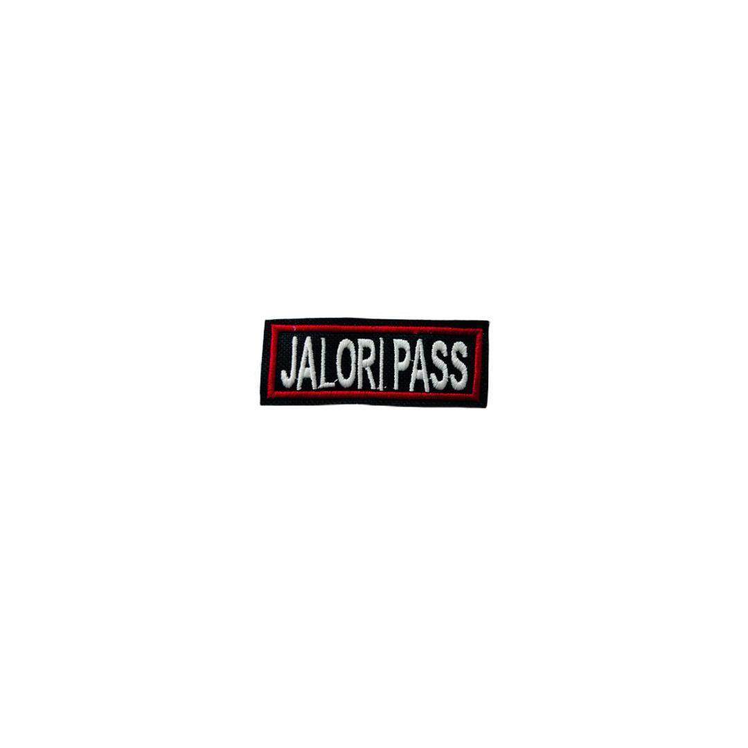 Jalori pass expedition patch embroidered 1*4 inches - TRG GEARS