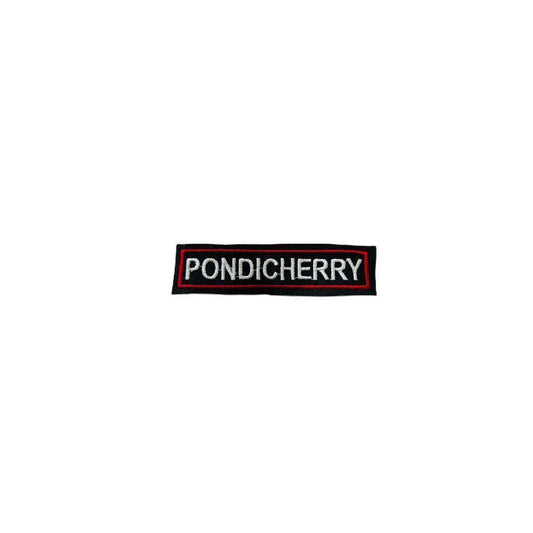 Pondicherry expedition patch embroidered 1*4 inches - TRG GEARS