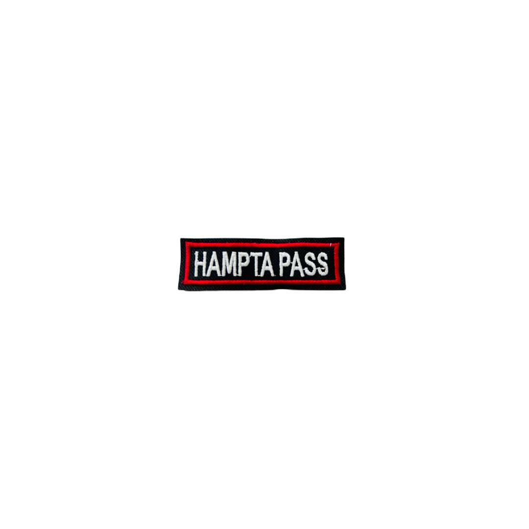 HAMPTA PASS EXPEDITION PATCH EMBROIDERED 1*4 INCHES