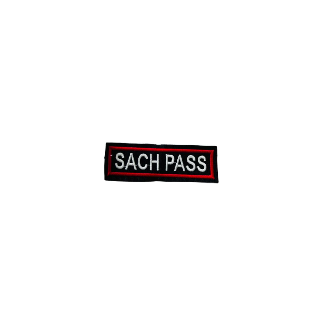 SACH PASS EXPEDITION PATCH EMBROIDERED 1*4 INCHES