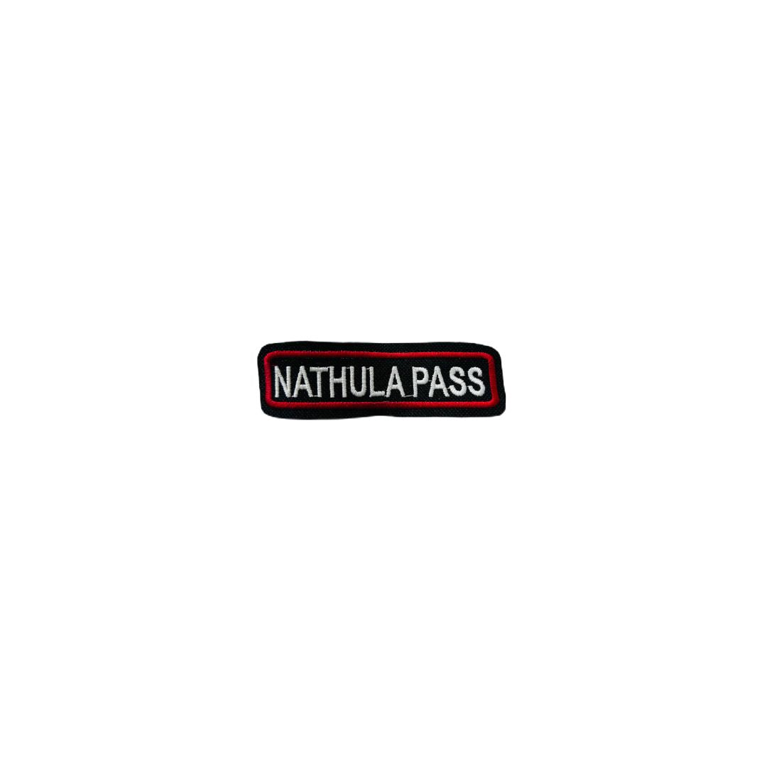 NATHULA PASS EXPEDITION PATCH EMBROIDERED 1*4 INCHES