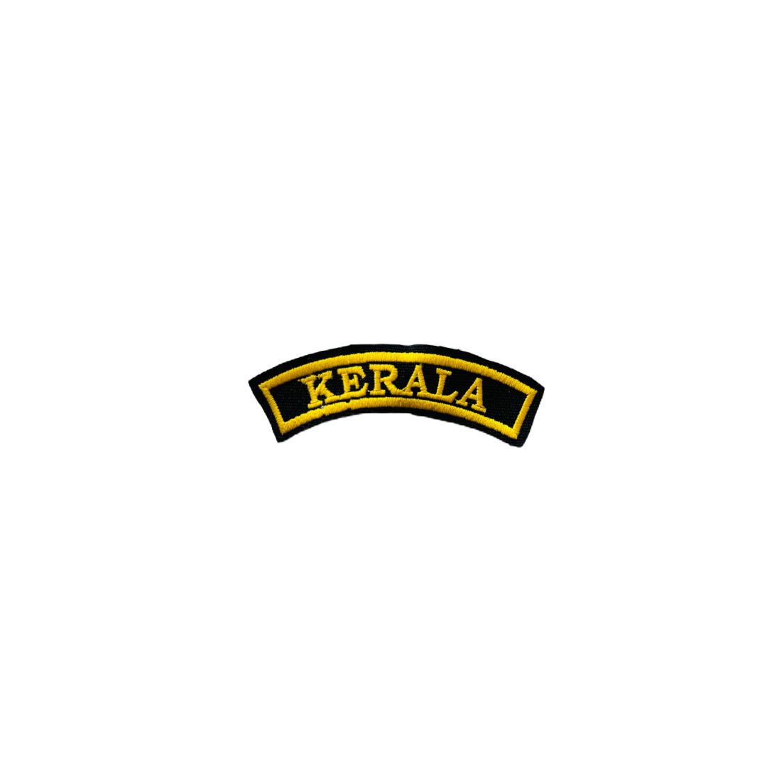 KERALA STATE PATCH EMBROIDERED 1*4 INCHES