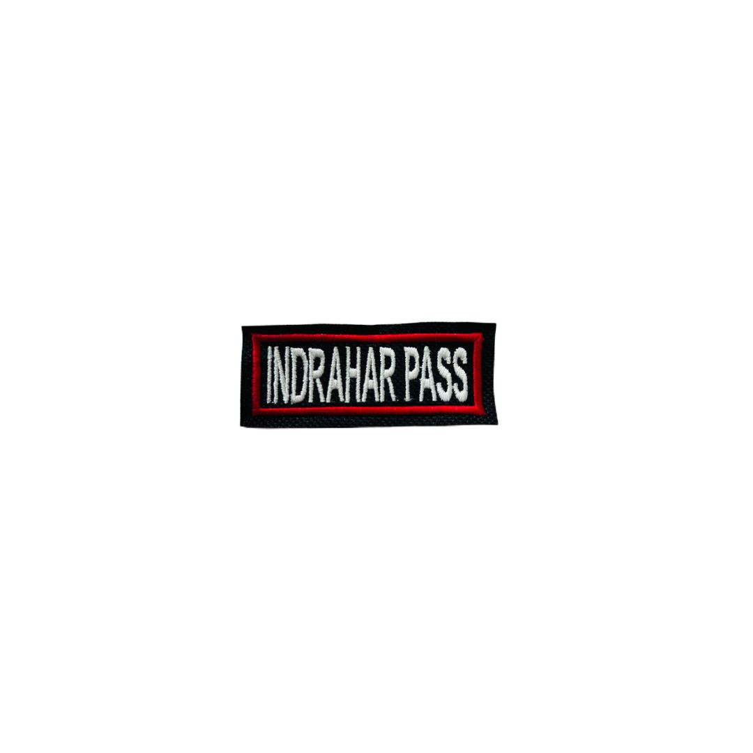 INDRAHAR PASS EXPEDITION PATCH EMBROIDERED 1*4 INCHES