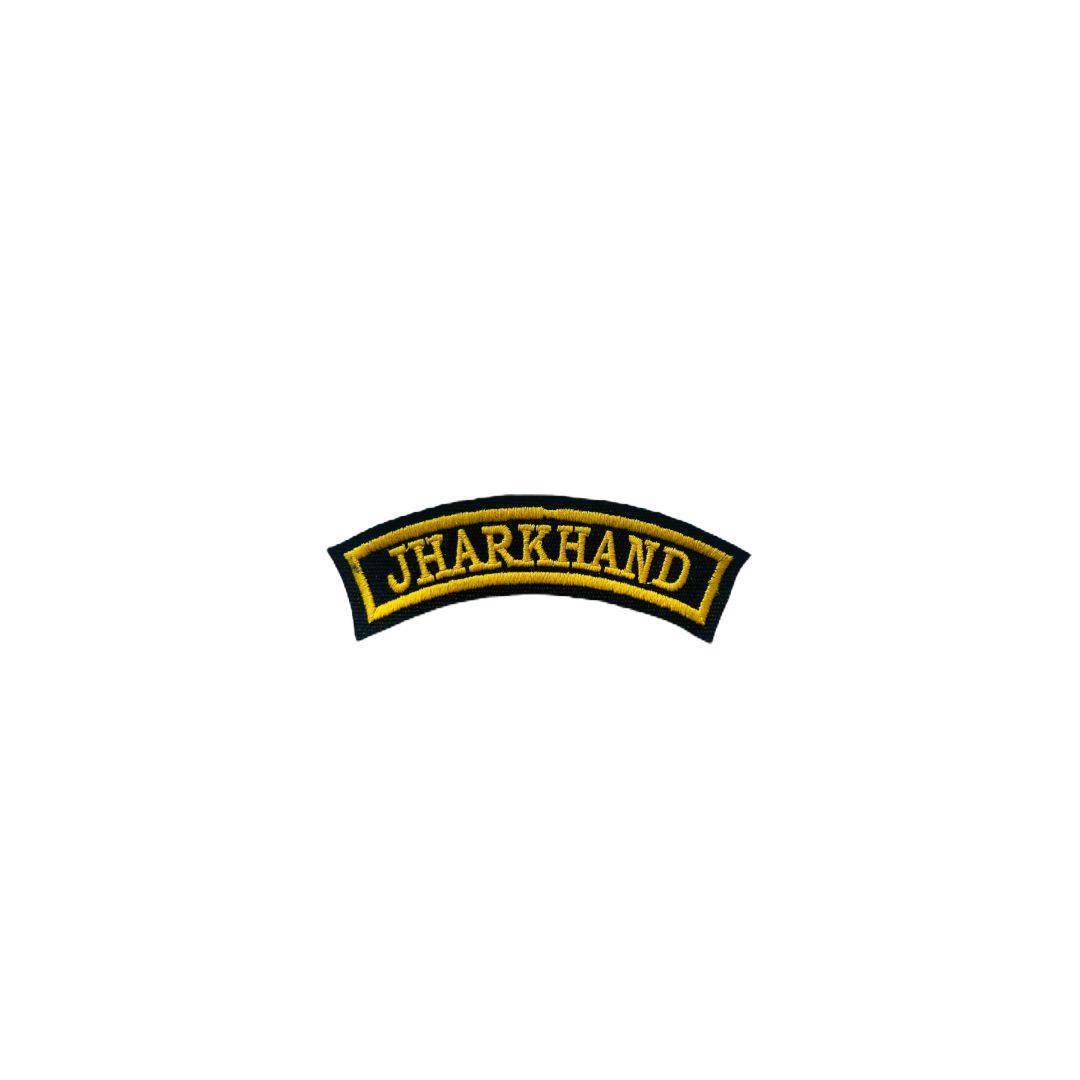 Jharkhand state patch embroidered 1*4 inches - TRG GEARS