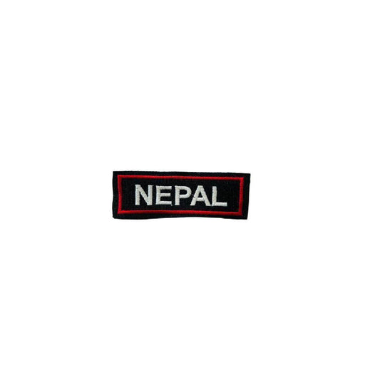 Nepal expedition patch embroidered 1*4 inches - TRG GEARS
