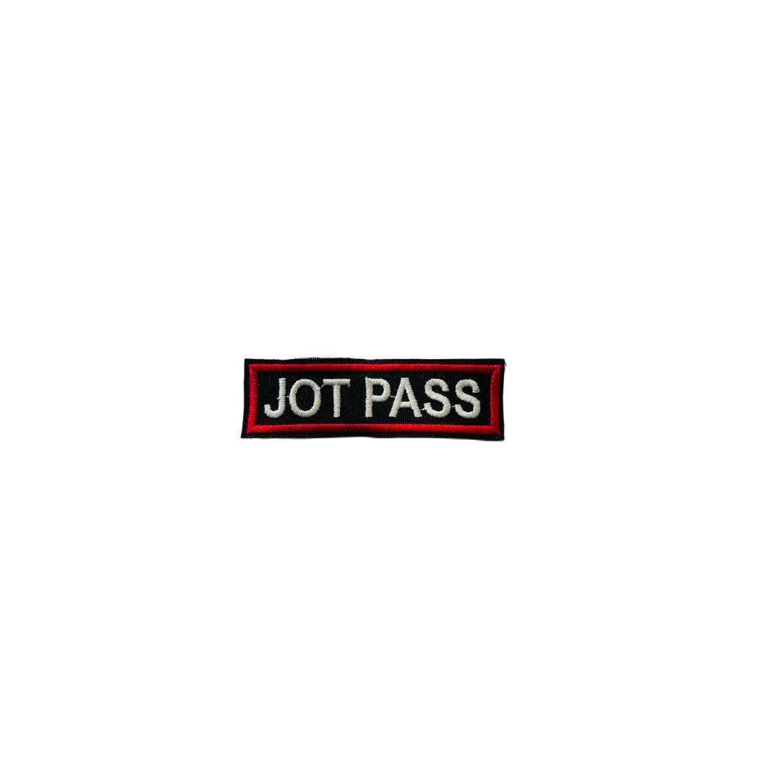 Jot pass expedition patch embroidered 1*4 inches - TRG GEARS
