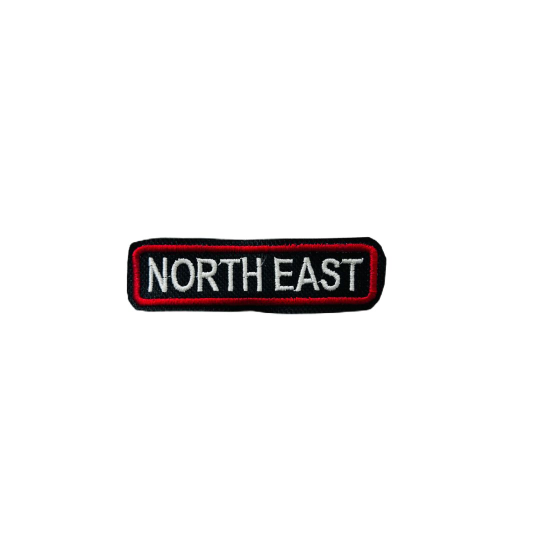 NORHT EAST EXPEDITION PATCH EMBROIDERED 1*4 INCHES