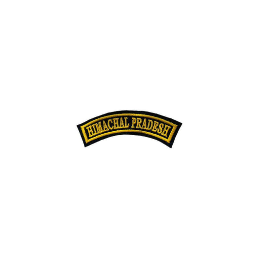 Himachal pradesh state patch embroidered 1*4 inches - TRG GEARS