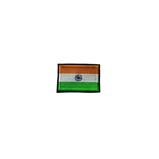 Indian flag embroidered patch 2*3 inches - TRG GEARS