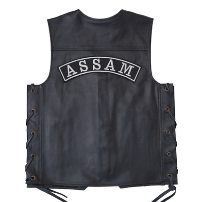 Assam Back Embroidery Patch, 11*2.5 inches