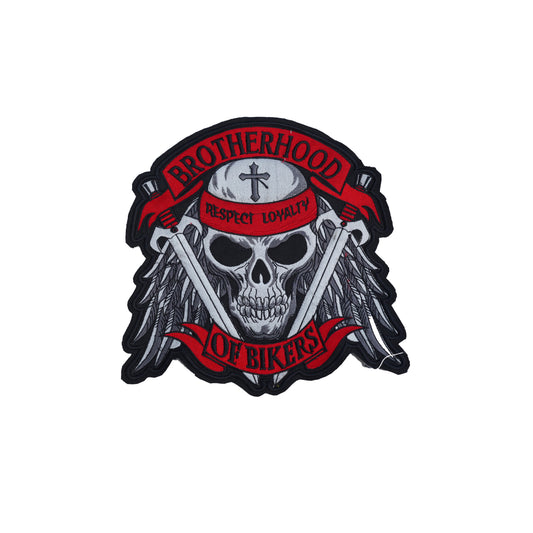 Brotherhood Respect Loyality Of Bikers 10 inches